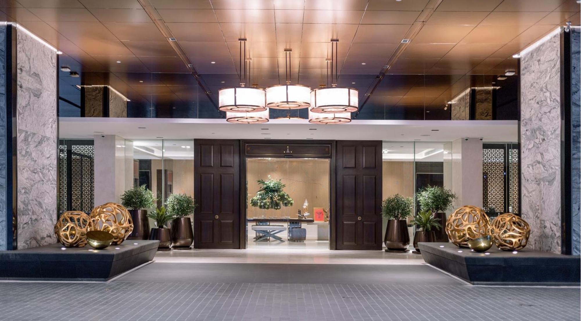 Silq Hotel & Residence, Managed By The Ascott Limited Bangkok Exterior foto The lobby of the Mandarin Oriental, Bangkok