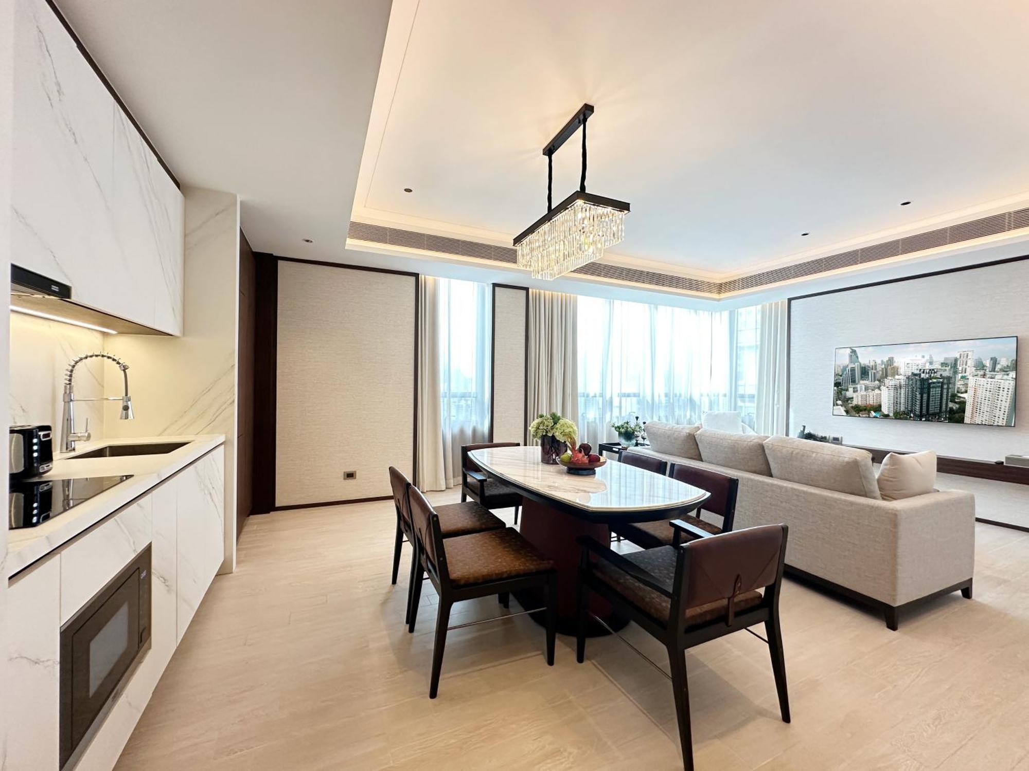 Silq Hotel & Residence, Managed By The Ascott Limited Bangkok Habitación foto A typical apartment