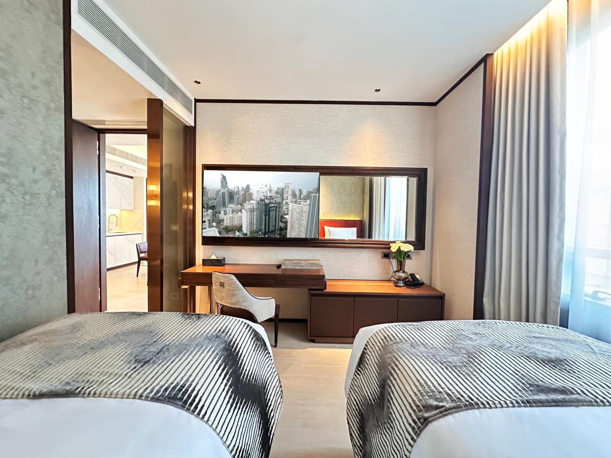 Silq Hotel & Residence, Managed By The Ascott Limited Bangkok Habitación foto A bedroom