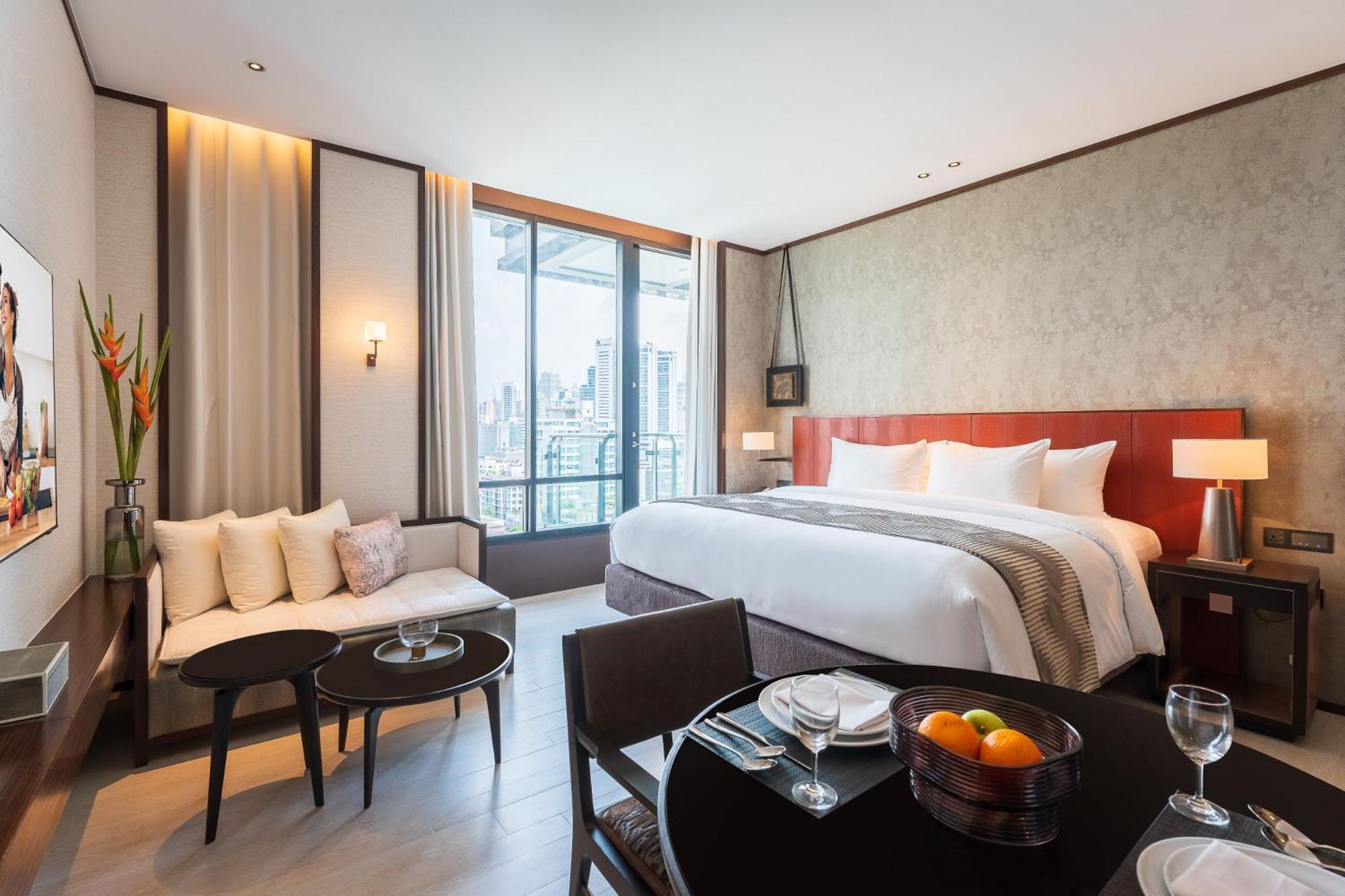 Silq Hotel & Residence, Managed By The Ascott Limited Bangkok Habitación foto Deluxe Room