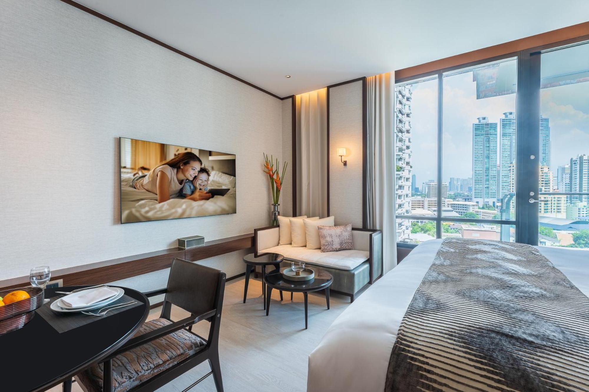 Silq Hotel & Residence, Managed By The Ascott Limited Bangkok Habitación foto Deluxe Room